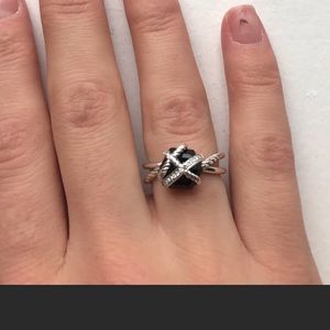 David Yurman Black onyx ring